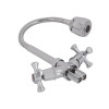 Смеситель для кухни Lidz Lamb 274F двухвентильный с гибким изливом LDLAM274FCRM35074 Chrome