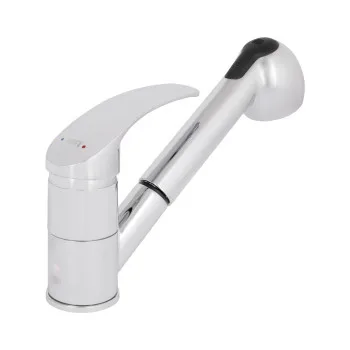 Змішувач для кухні Lidz Mars 011 з висувним виливом (k40) LDMAR011CRM34859 Chrome