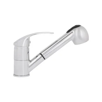 Змішувач для кухні Lidz Mars 011 з висувним виливом (k40) LDMAR011CRM34859 Chrome