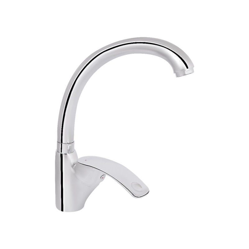 Змішувач для кухні Lidz Mars 007 (k40) LDMAR007CRM34856 Chrome