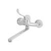 Смеситель для кухни локтевой Lidz Watt 009 настенный  (k35) LDWAT009CRM34862 Chrome