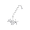 Змішувач для кухні Lidz Lamb 271F двохвентильний LDLAM271FCRM21889 Chrome