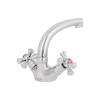 Смеситель для кухни Lidz Lamb 272F двухвентильный LDLAM272FCRM22018 Chrome