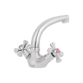 Змішувач для кухні Lidz Lamb 272F двохвентильний LDLAM272FCRM22018 Chrome