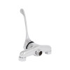 Смеситель для кухни локтевой Lidz Watt 009 настенный  (k35) LDWAT009CRM34862 Chrome