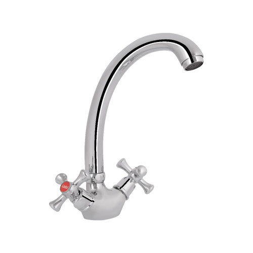 Змішувач для кухні Lidz Lamb 273F двохвентильний LDLAM273FCRM21890 Chrome