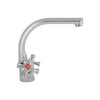 Смеситель для кухни Lidz Lamb 276F двухвентильный LDLAM276FCRM22019 Chrome