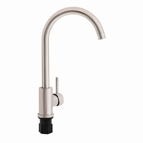 Змішувач для кухні Lidz Aria 015F (k35) LDARI015FNKS21689 Nickel