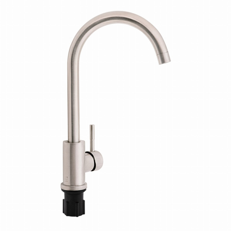 Смеситель для кухни Lidz Aria 015F (k35) LDARI015FNKS21689 Nickel