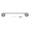 Поручень Lidz Oreo 0304 прямой 35 см LDORE0304CRM22318 Chrome