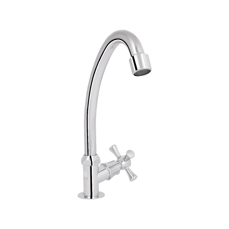 Монокран для кухні Lidz Lamb 269F LDLAM269FCRM22310 Chrome
