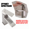 Змішувач для раковини Lidz Kubis 001F (k35) LDKUB001FNKS28534 Nickel