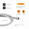 Шланг Lidz Niagara 09 1,75 м LDNIA09CRM35459 Chrome