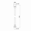 Шланг Lidz Niagara 09 1,75 м LDNIA09CRM35459 Chrome