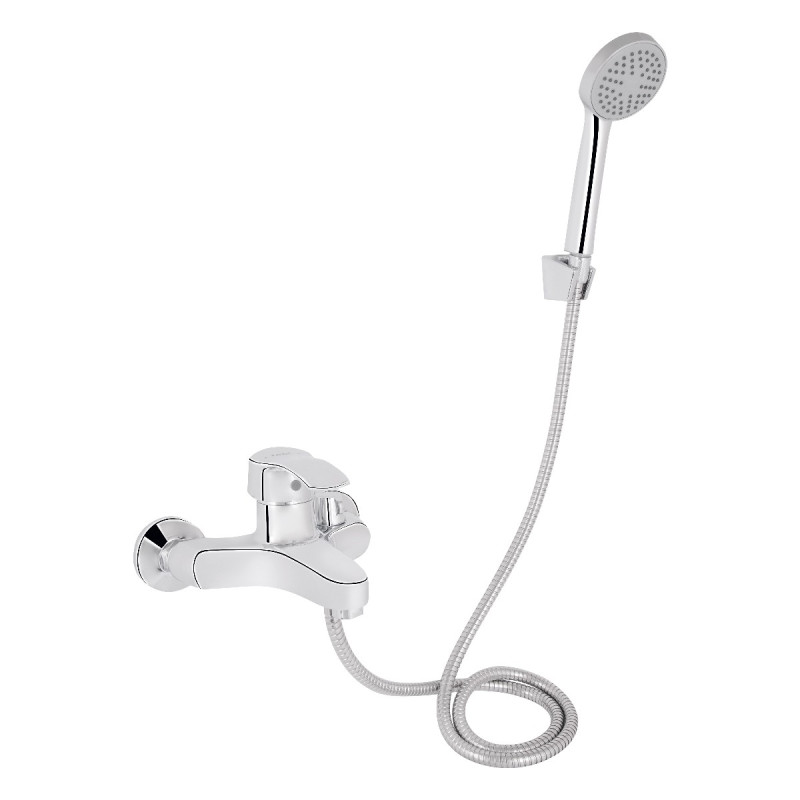 Змішувач для ванни Lidz Anny 006 (з душовим гарнітуром) (k40) LDANN006CRM35121 Chrome