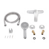 Змішувач для душу Lidz Anny 010 (з душовим гарнітуром) (k40) LDANN010CRM35124 Chrome