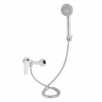 Змішувач для душу Lidz Gloria 010 (з душовим гарнітуром) (k35) LDGLO010CRM35101 Chrome