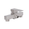 Змішувач для душу Lidz Kubis 010 (з душовим гарнітуром) (k35) LDKUB010NKS28535 Nickel