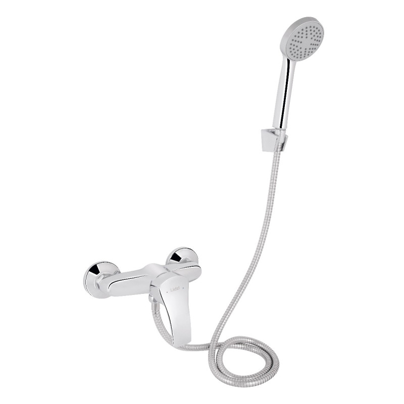 Змішувач для душу Lidz Anny 010 (з душовим гарнітуром) (k40) LDANN010CRM35124 Chrome