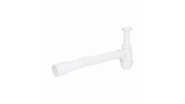 Сифон для раковини Lidz (WHI) 60 08 E003 00 (вихід 50 мм) без випуска
