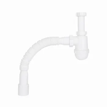 Сифон для раковины Lidz (WHI) 60 08 E003 00 (выход 50 мм) без выпуска
