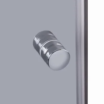 Душова кабіна Lidz Latwa SC90x90.SAT.HIGH.GR, скло тоноване 4 мм без піддона