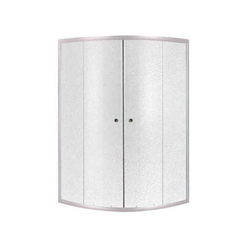 Душова кабіна Lidz Latwa SC90x90.SAT.HIGH.FR, скло Frost 4 мм без піддона