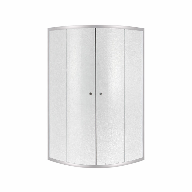 Душова кабіна Lidz Latwa SC90x90.SAT.MID.FR, скло Frost 4 мм без піддона