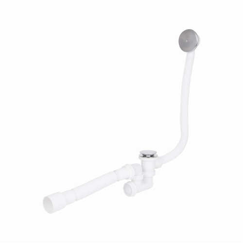Сифон для ванны Lidz (WHI) 60 03 V002 02 с ревизией (выход 50 мм)