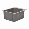 Мойка для кухни интегрированная Lidz Handmade H4050 (LDH4050BRU39258) Brushed Steel 3,0/1,0 мм