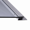 Душевой бокс Lidz Tani SB90x90.SAT.HIGH.GR, стекло тонированное 4 мм