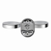 Склянка з тримачем Lidz Oreo 0402 подвійний настінний (матове скло) LDORE0402CRM22164 Chrome