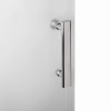 Душевая дверь в нишу Lidz Aria SD100x185.CRM.FR, стекло Frost 5 мм