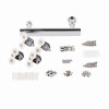 Душевая дверь в нишу Lidz Aria SD90x185.CRM.FR, стекло Frost 5 мм