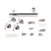 Душевая дверь в нишу Lidz Aria SD100x185.CRM.FR, стекло Frost 5 мм