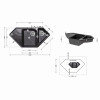 Кухонная мойка с дополнительной чашей Lidz 1000x500/225 BLM-14 (LIDZBLM141000500225)