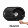 Кухонна мийка Lidz 780x500/200 BLM-14 (LIDZBLM14780500200)