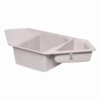 Кухонна мийка Lidz з додатковою чашею 1000x500/225 MAR-07 (LIDZMAR071000500225)