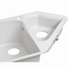 Кухонная мойка с дополнительной чашей Lidz 1000x500/225 STO-10 (LIDZSTO101000500225)