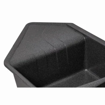 Кухонна мийка з додатковою чашею Lidz 1000x500/225 GRF-13 (LIDZGRF131000500225)