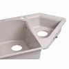 Кухонна мийка Lidz з додатковою чашею 1000x500/225 MAR-07 (LIDZMAR071000500225)