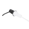 Дозатор для моющего средства Lidz Acsis LA30 Brushed Black PVD, круглый LDACSLA30BLM49827