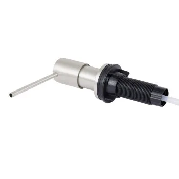 Дозатор для моющего средства Lidz LK118 круглый Brushed Steel (LDLK118BRU46400)
