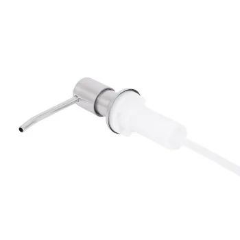 Дозатор для миючого засобу Lidz Acsis LA29 Brushed Steel, круглий LDACSLA29BRU49828