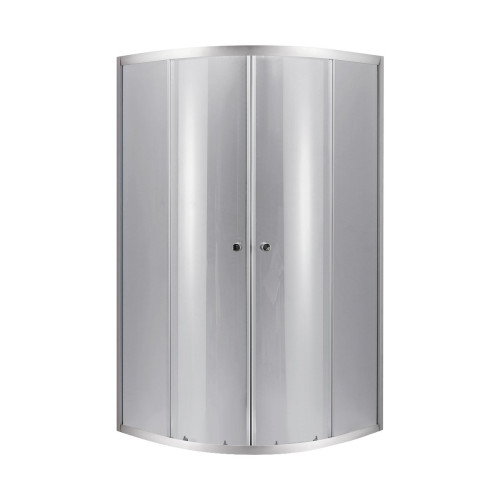 Душова кабіна Lidz Latwa SC90x90.SAT.LOW.DGR, скло темне тоноване 4 мм без піддона