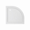 Набор Lidz душевая кабина Latwa SC80x80.SAT.LOW.GR, стекло тонированное 4 мм + поддон Kupala