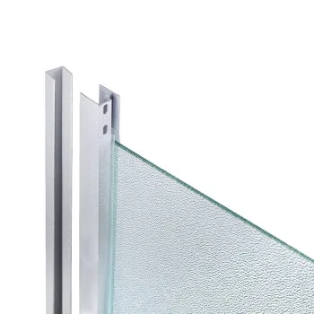 Душевая кабина Lidz Latwa SC90x90.SAT.LOW.FR, стекло Frost 4 мм + Lidz Душевой поддон KAPIELKA ST90x90x14