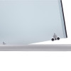 Душова кабіна Lidz Latwa SC90x90.SAT.LOW.FR, скло Frost 4 мм + Lidz Душовий піддон KAPIELKA ST90x90x14