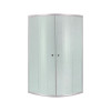 Душевая кабина Lidz Latwa SC80x80.SAT.LOW.FR, стекло Frost 4 мм + Lidz Душевой поддон KAPIELKA ST80x80x14