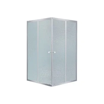 Душова кабіна Lidz Wawel SC90x90.SAT.LOW.FR, скло Frost 4 мм + Lidz Душовий піддон KAPIELKA ST90x90х14